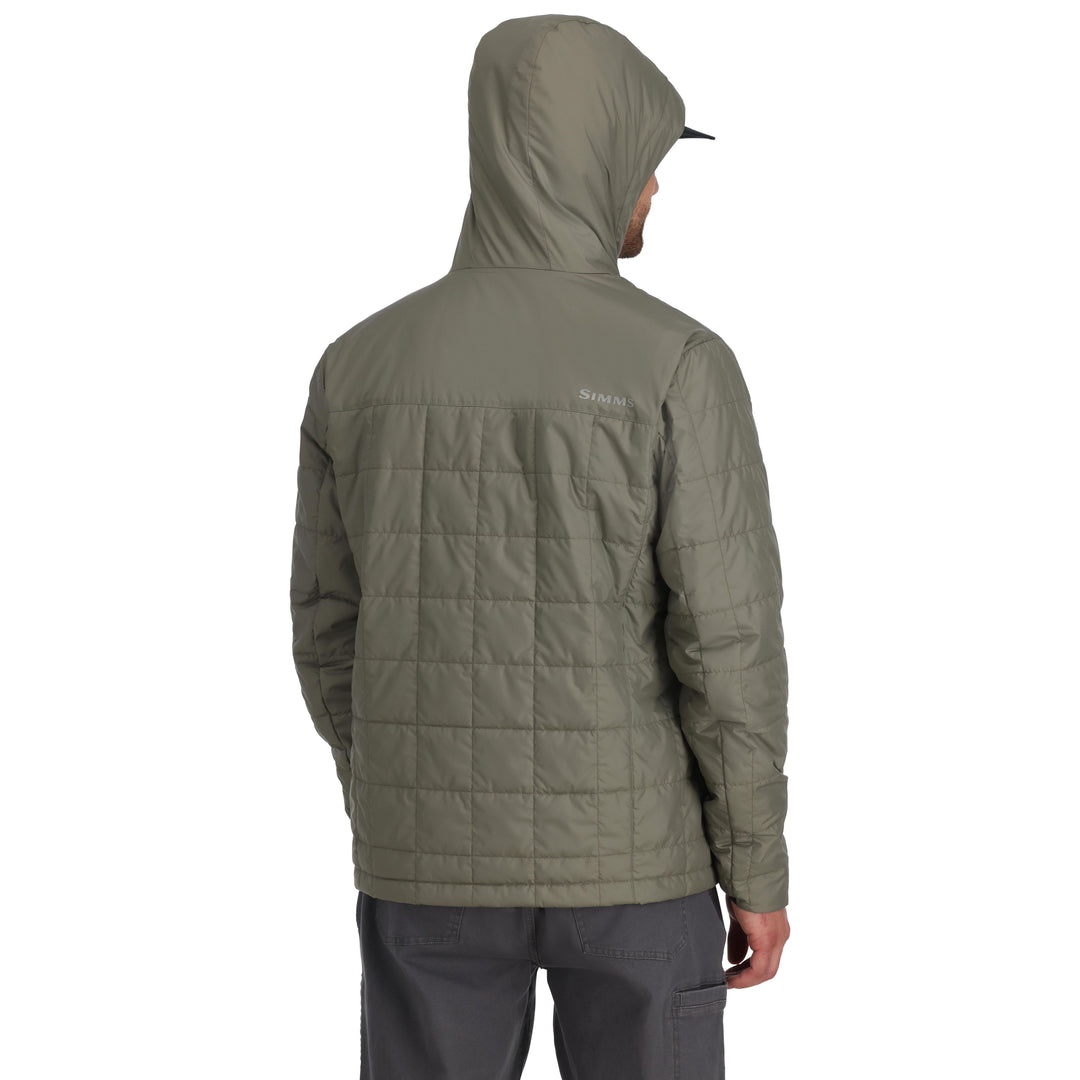 Simms Men's Fall Run Insulated Hoody Smokey Olive Image 04