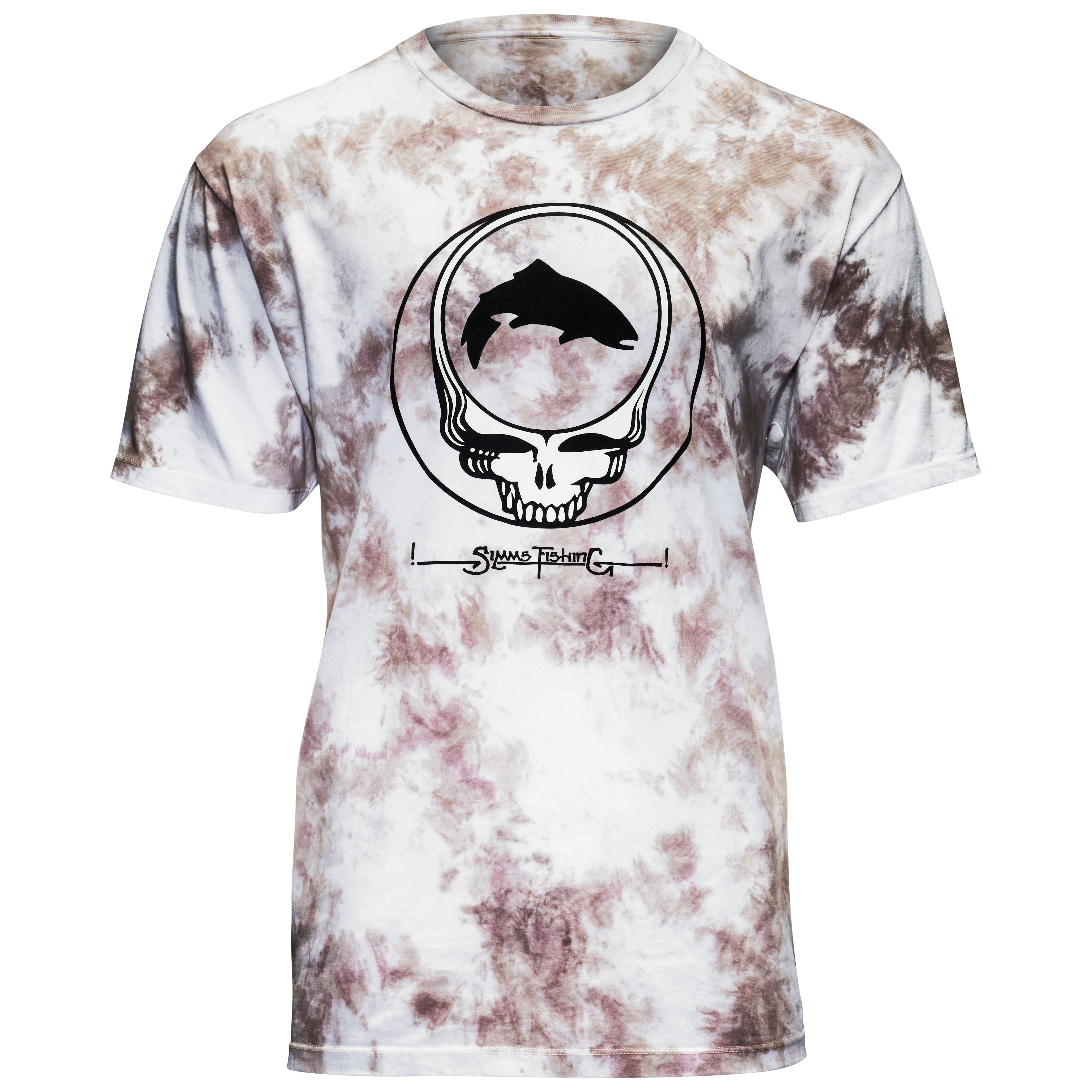 Simms Fishing M's Grateful Dead SS T-Shirt: SYF - Cloud | Tailwaters Fly Fishing