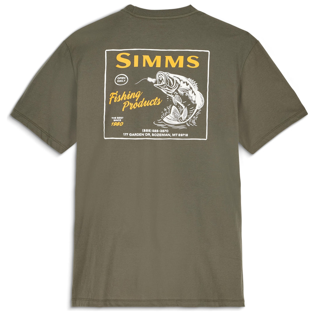 Simms Men's Locals Bass Shop T-Shirt | Tailwaters Fly Fishing
