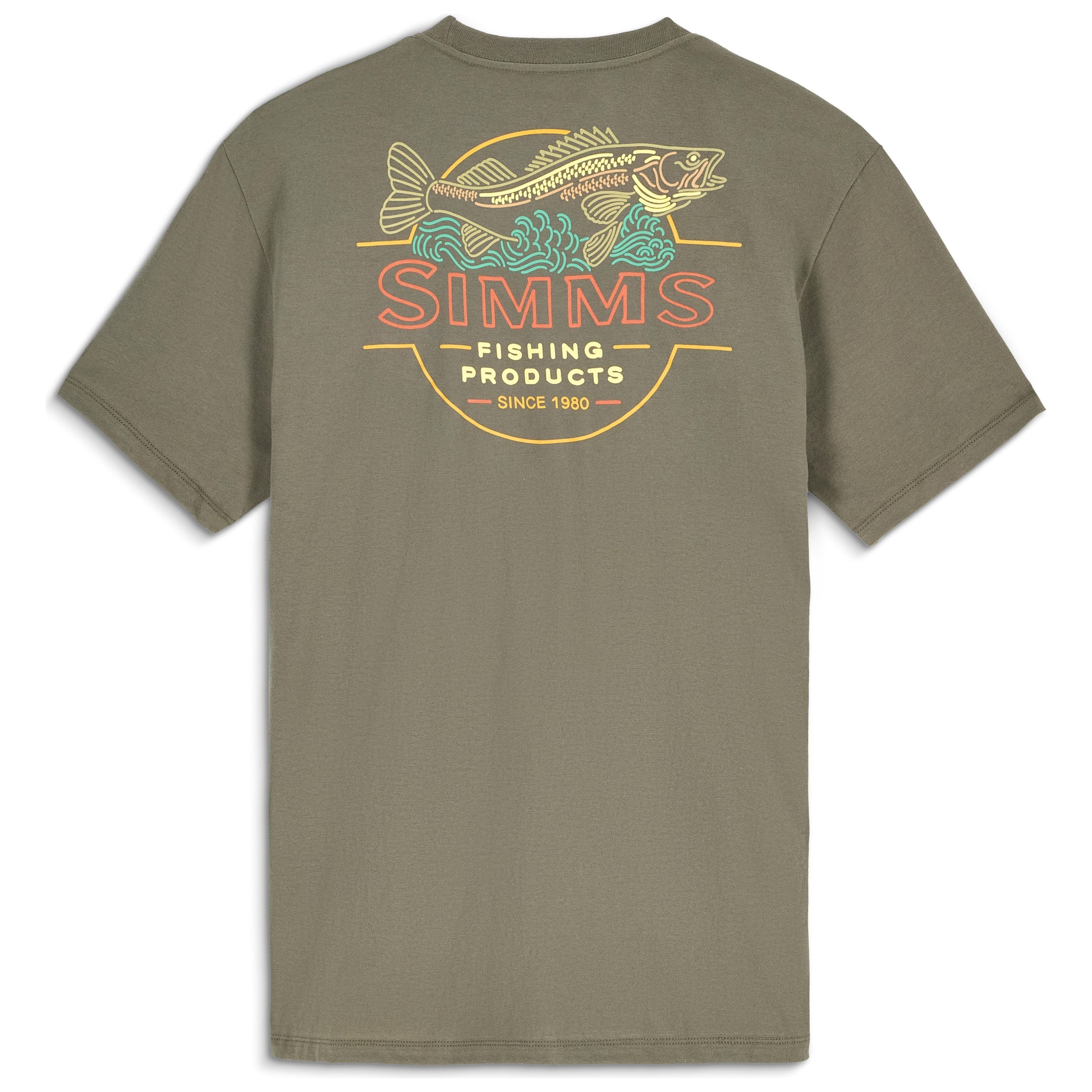 Simms Men's Neon Draft T-Shirt | Tailwaters Fly Fishing