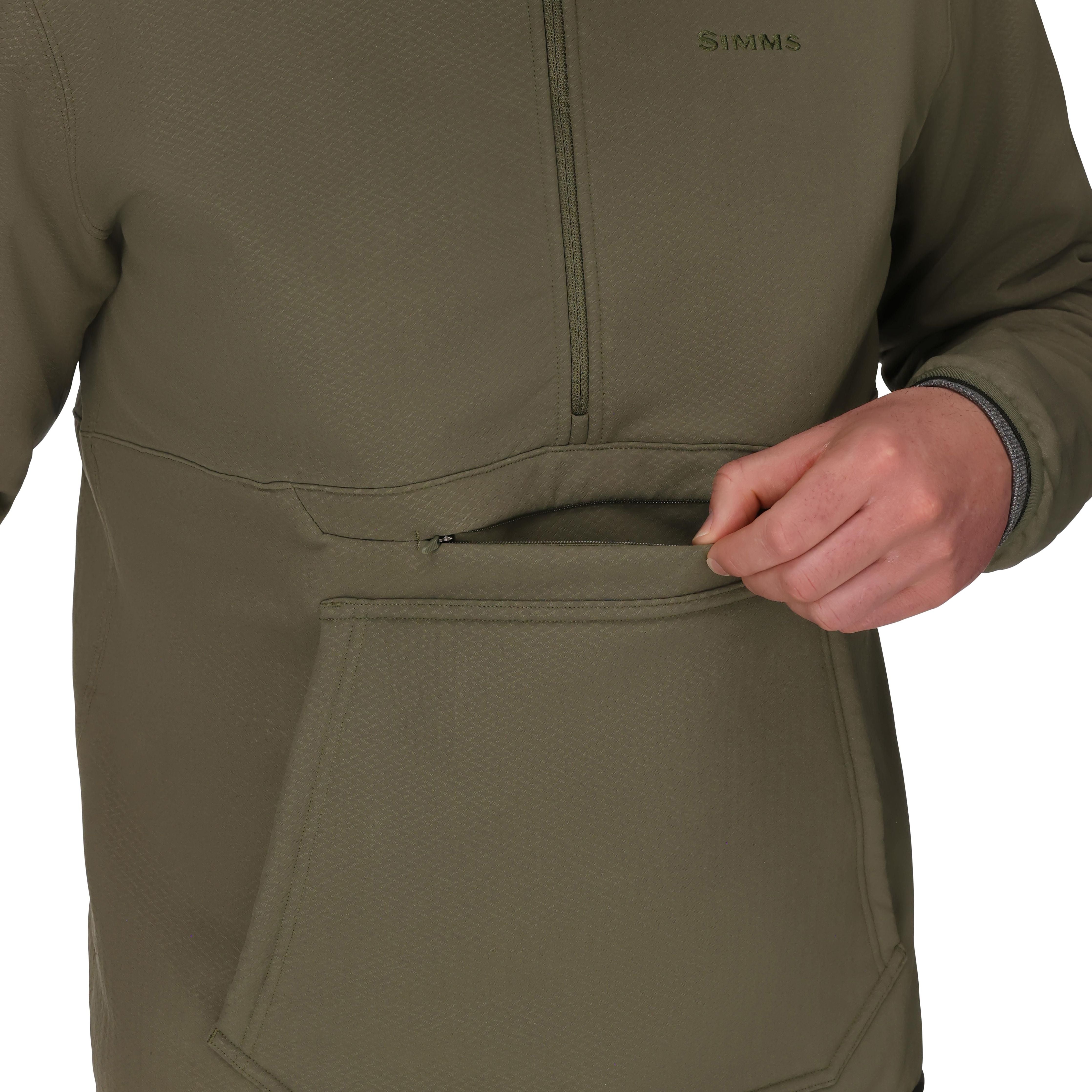 Simms Men's Strata 330 Half-Zip Hoody | Tailwaters Fly Fishing