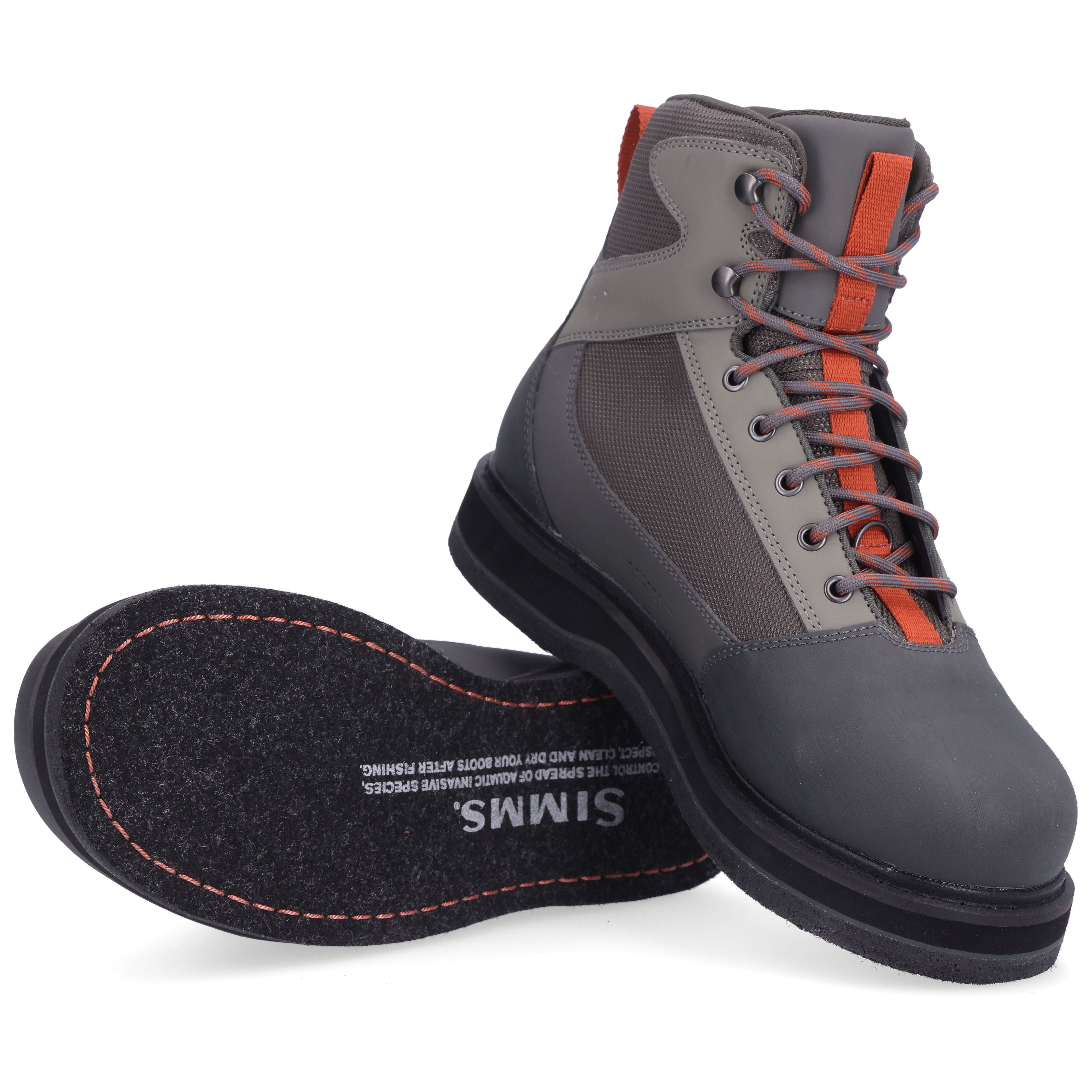 Simms Men's Tributary Boot Felt Sole Basalt Image 30