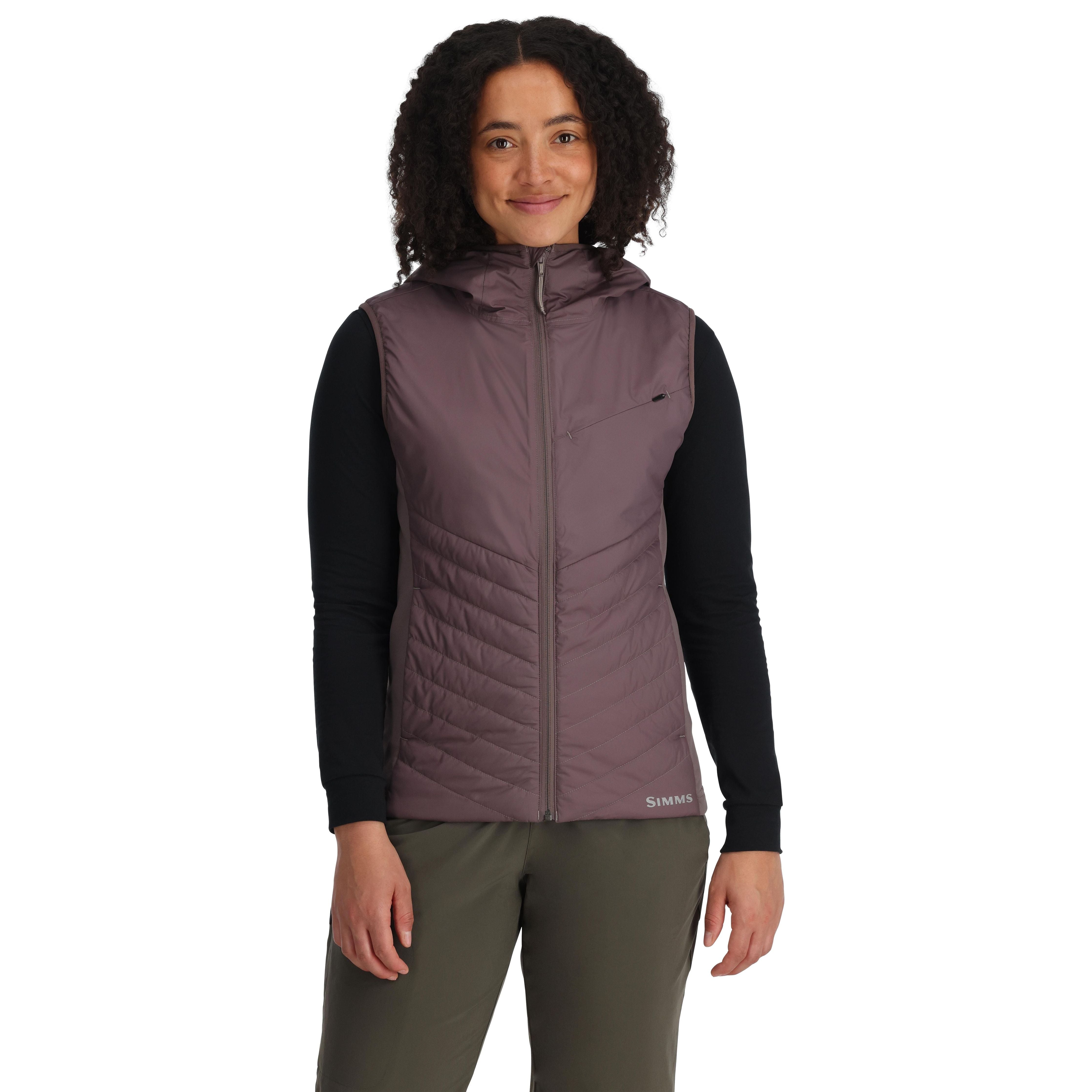 Simms Women's Fall Run Hybrid Hooded Vest | Tailwaters Fly Fishing