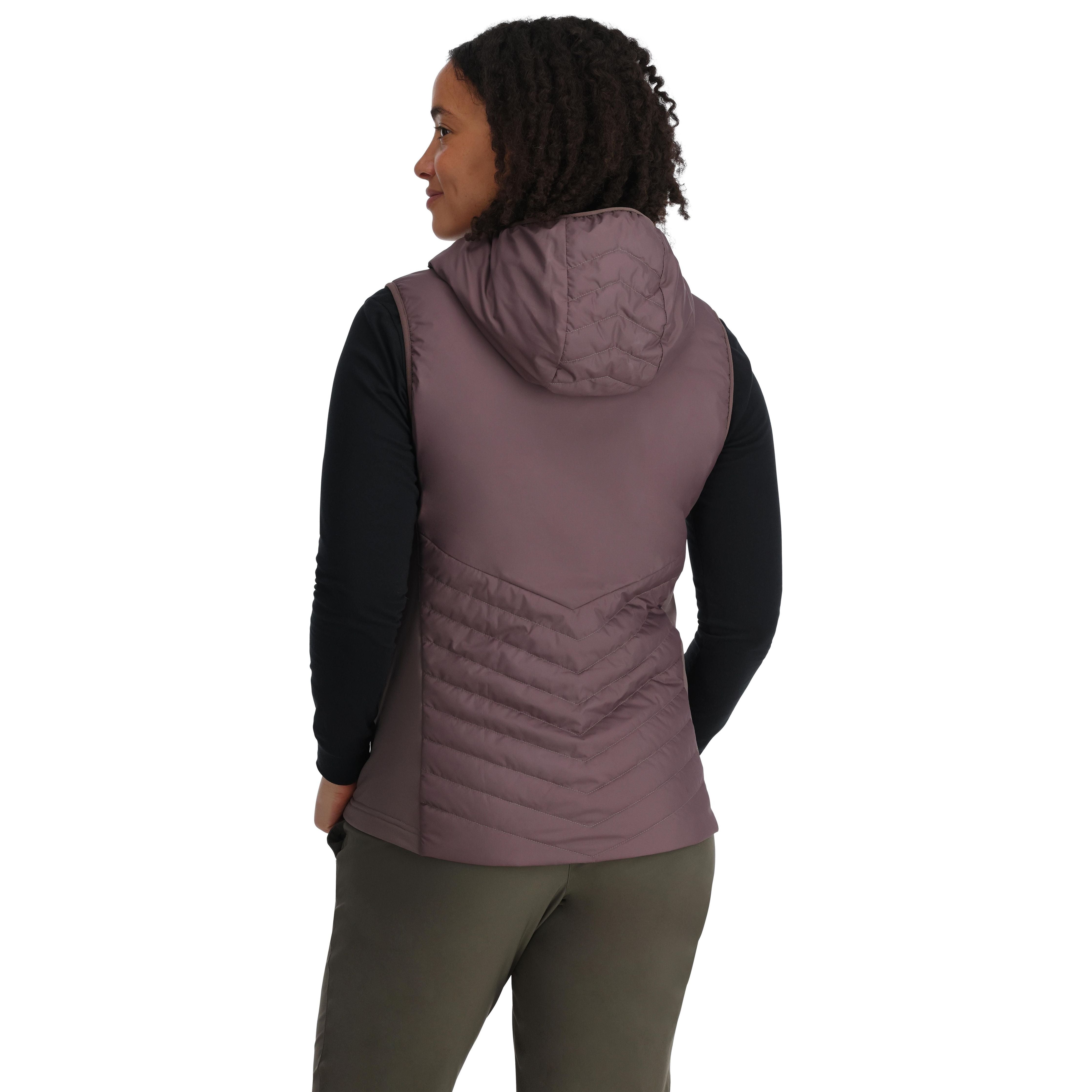 Simms Women's Fall Run Hybrid Hooded Vest | Tailwaters Fly Fishing