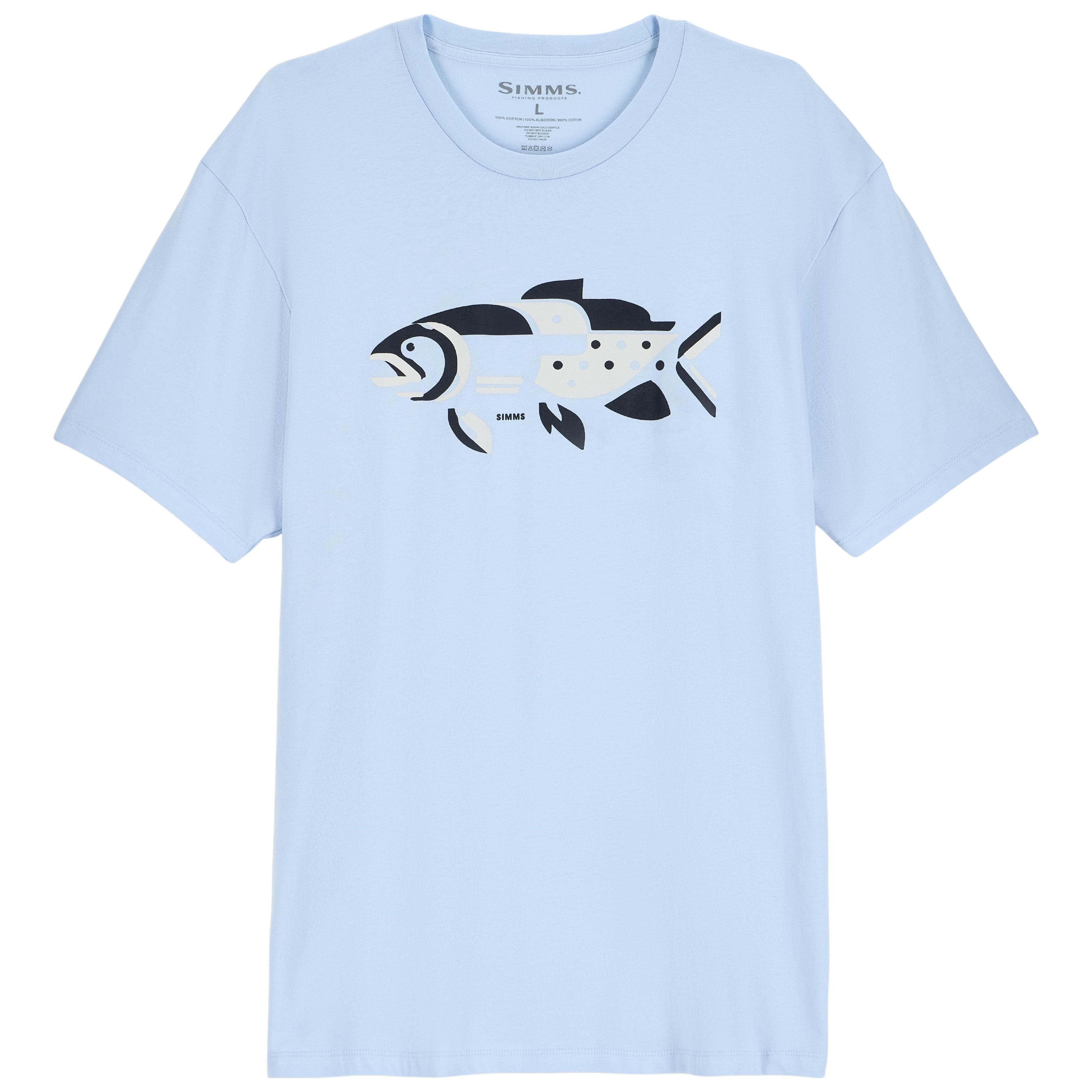 Simms Men's Abstract Fresh T-Shirt | Tailwaters Fly Fishing