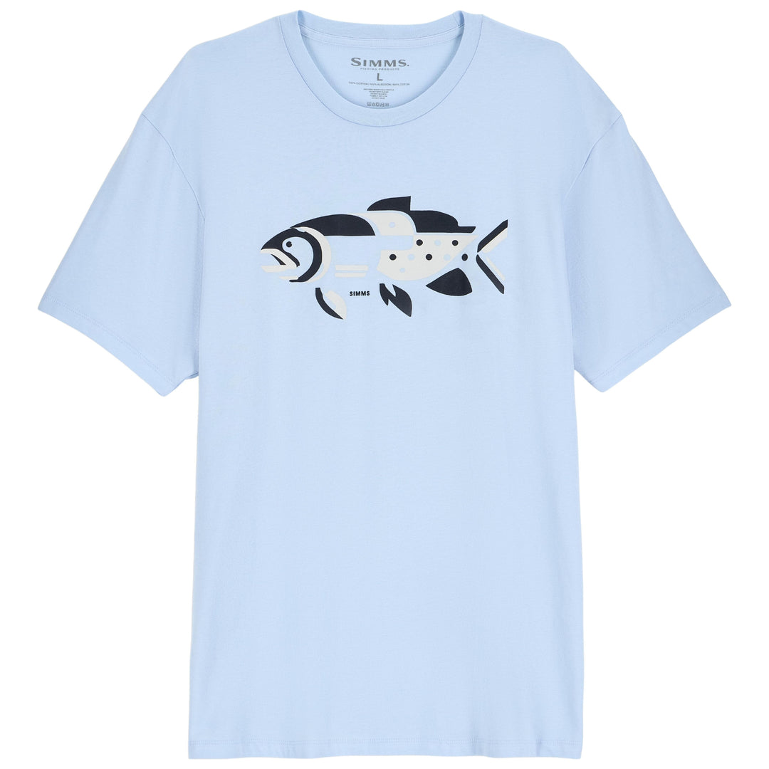 Simms Men's Abstract Fresh T-Shirt | Tailwaters Fly Fishing