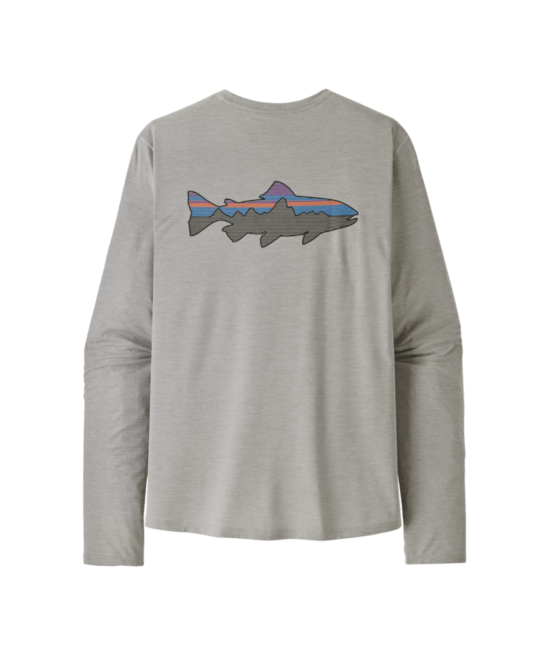 Patagonia Men's Long Sleeve Capilene Cool Sun Shirt - Fitz Roy Trout | Tailwaters Fly Fishing