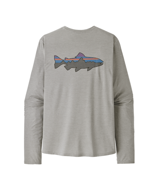 Patagonia Men's Long Sleeve Capilene Cool Sun Shirt - Fitz Roy Trout | Tailwaters Fly Fishing