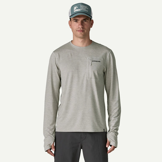 Patagonia Men's Long Sleeve Capilene Cool Sun Shirt - Fitz Roy Trout | Tailwaters Fly Fishing
