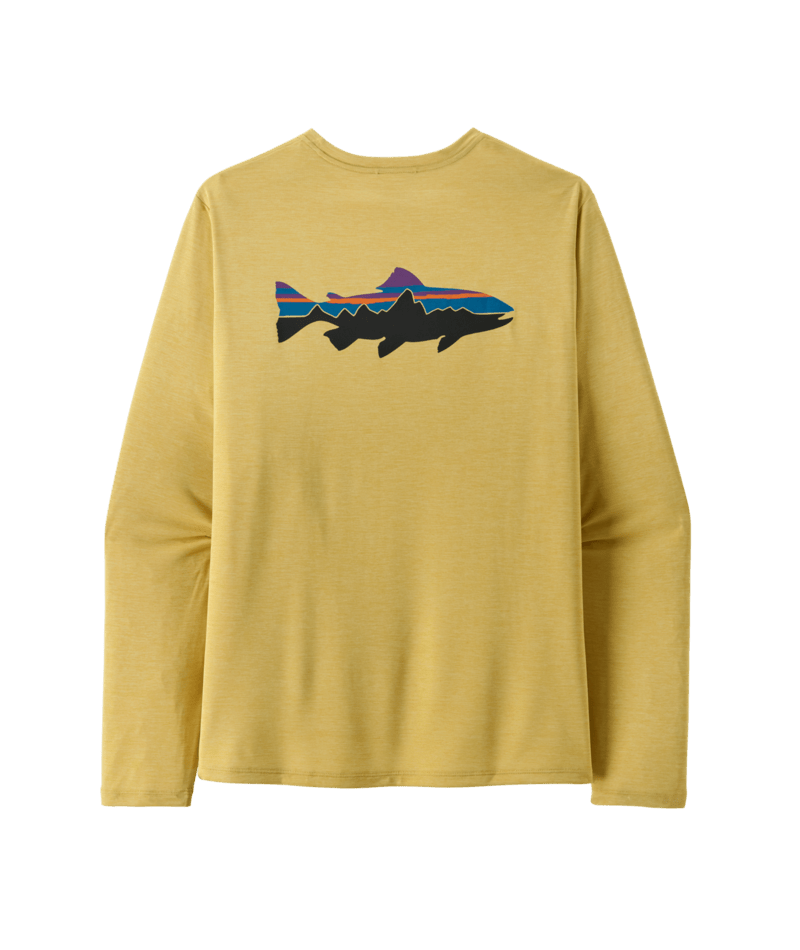 Patagonia Men's Long Sleeve Capilene Cool Daily Shirt - Fitz Roy Trout | Tailwaters Fly Fishing