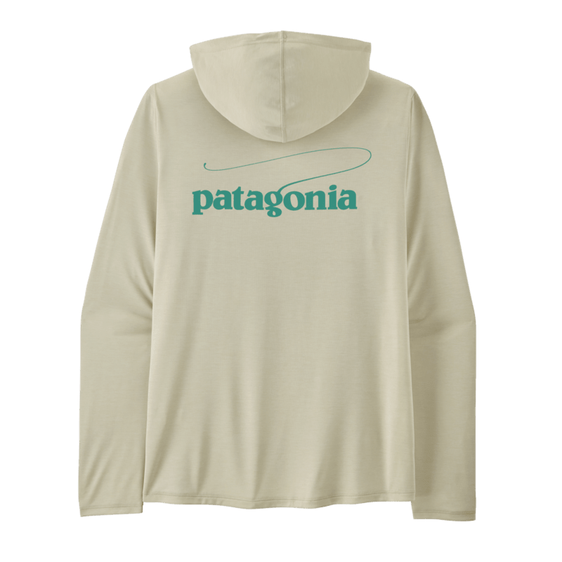 Patagonia Men's Capilene Cool Daily Hoody - Casting Logo | Tailwaters Fly Fishing