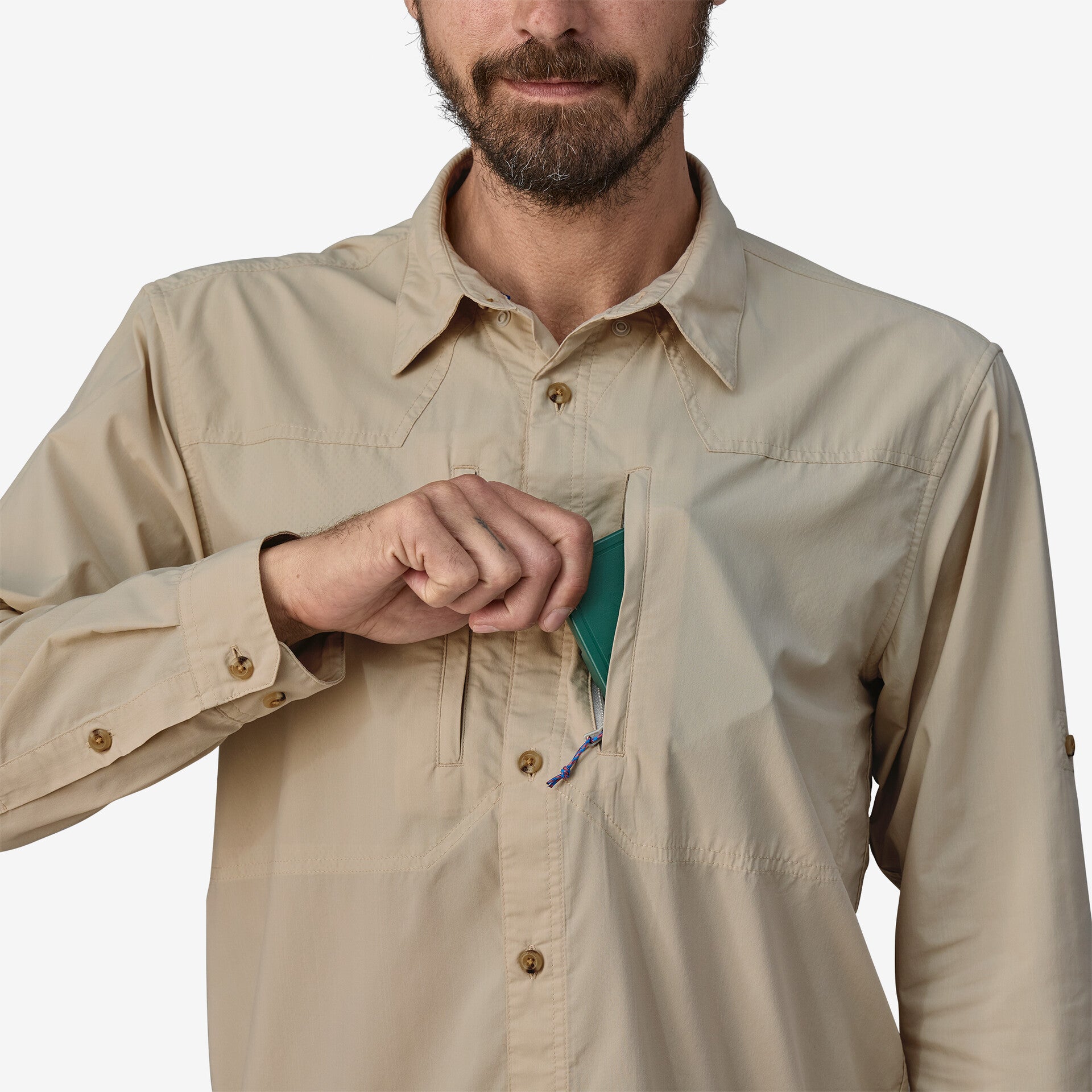 Patagonia M's Long Sleeve Sun Stretch Shirt