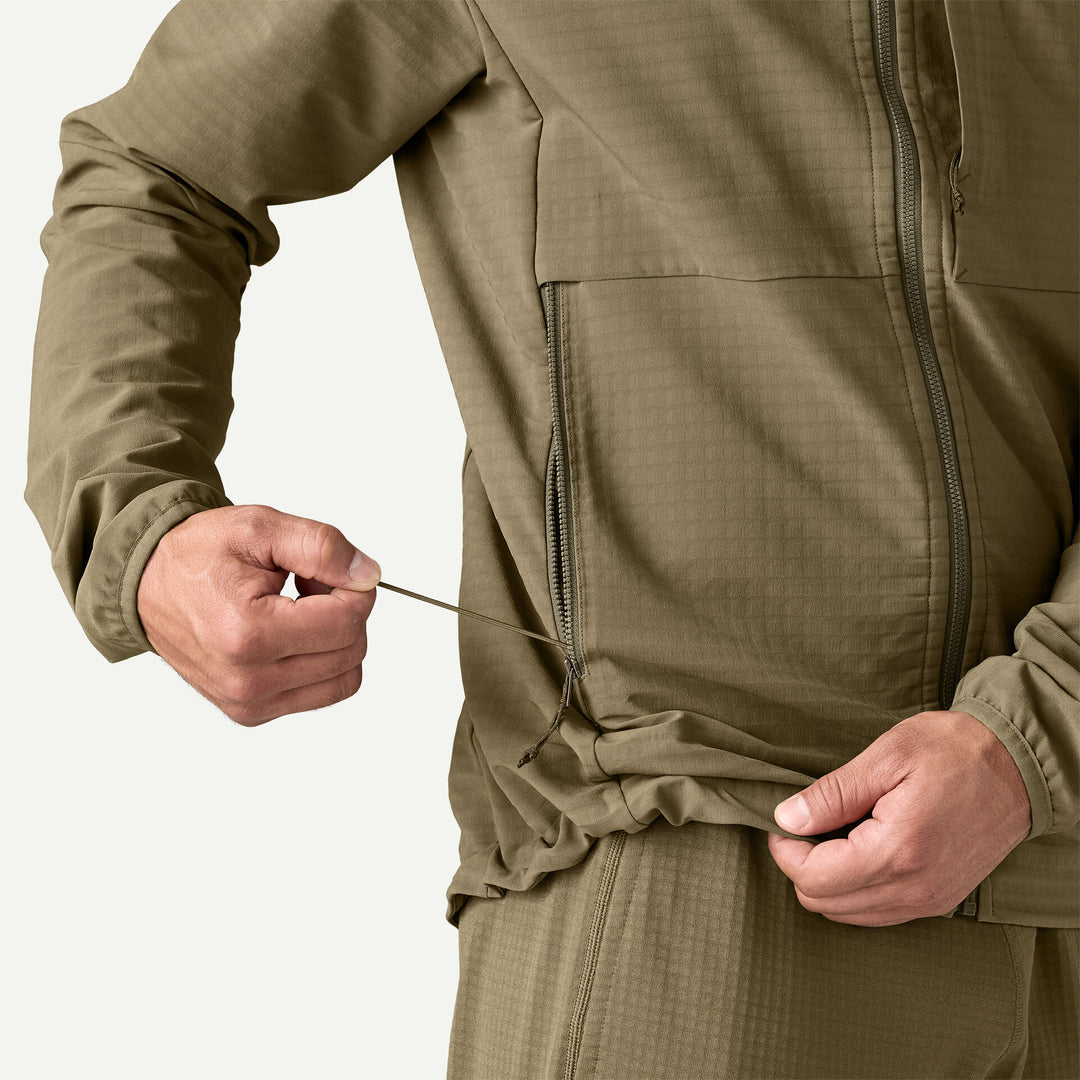 Patagonia Men's R1 TechFace Fitz Roy Trout Hoody