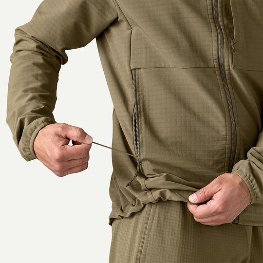 Patagonia Men's R1 TechFace Fitz Roy Trout Hoody