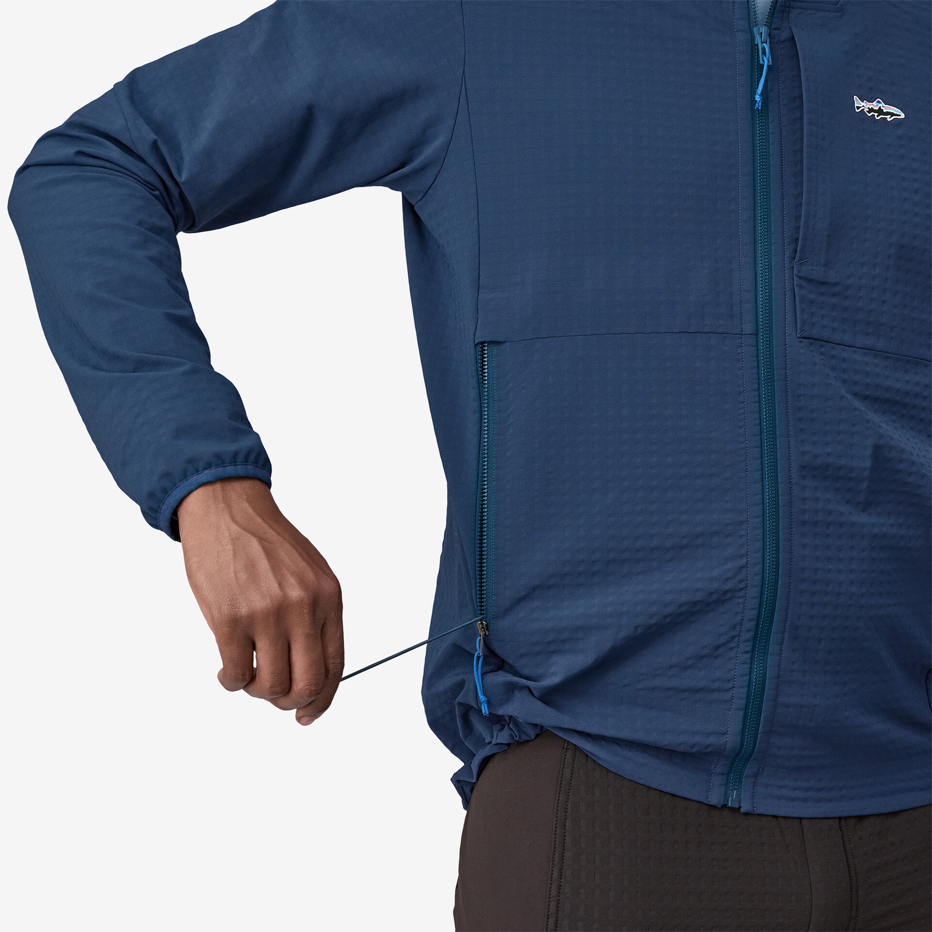 Patagonia M's R1 TechFace Fitz Roy Trout Hoody