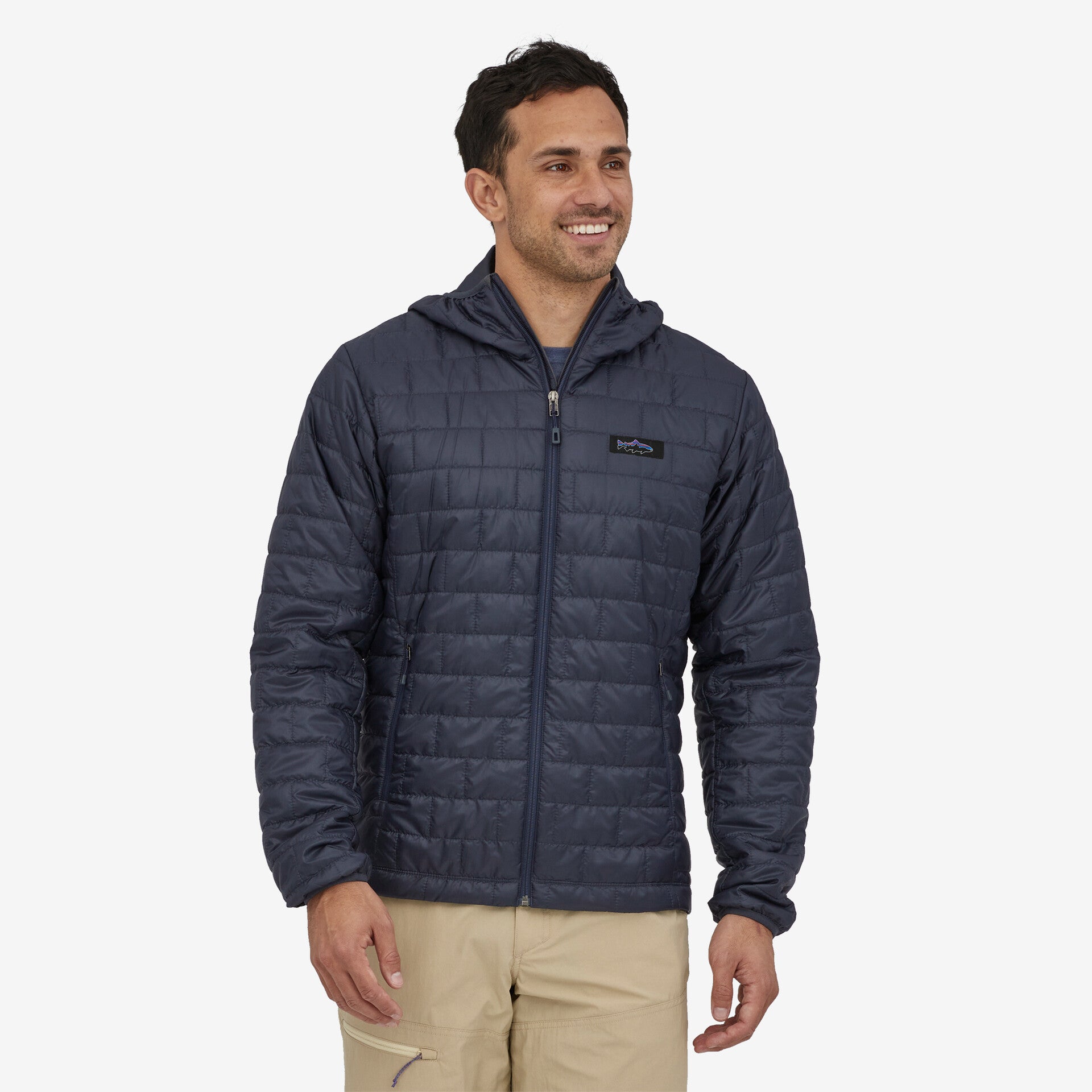 Patagonia M's Nano Puff Fitz Roy Trout Hoody