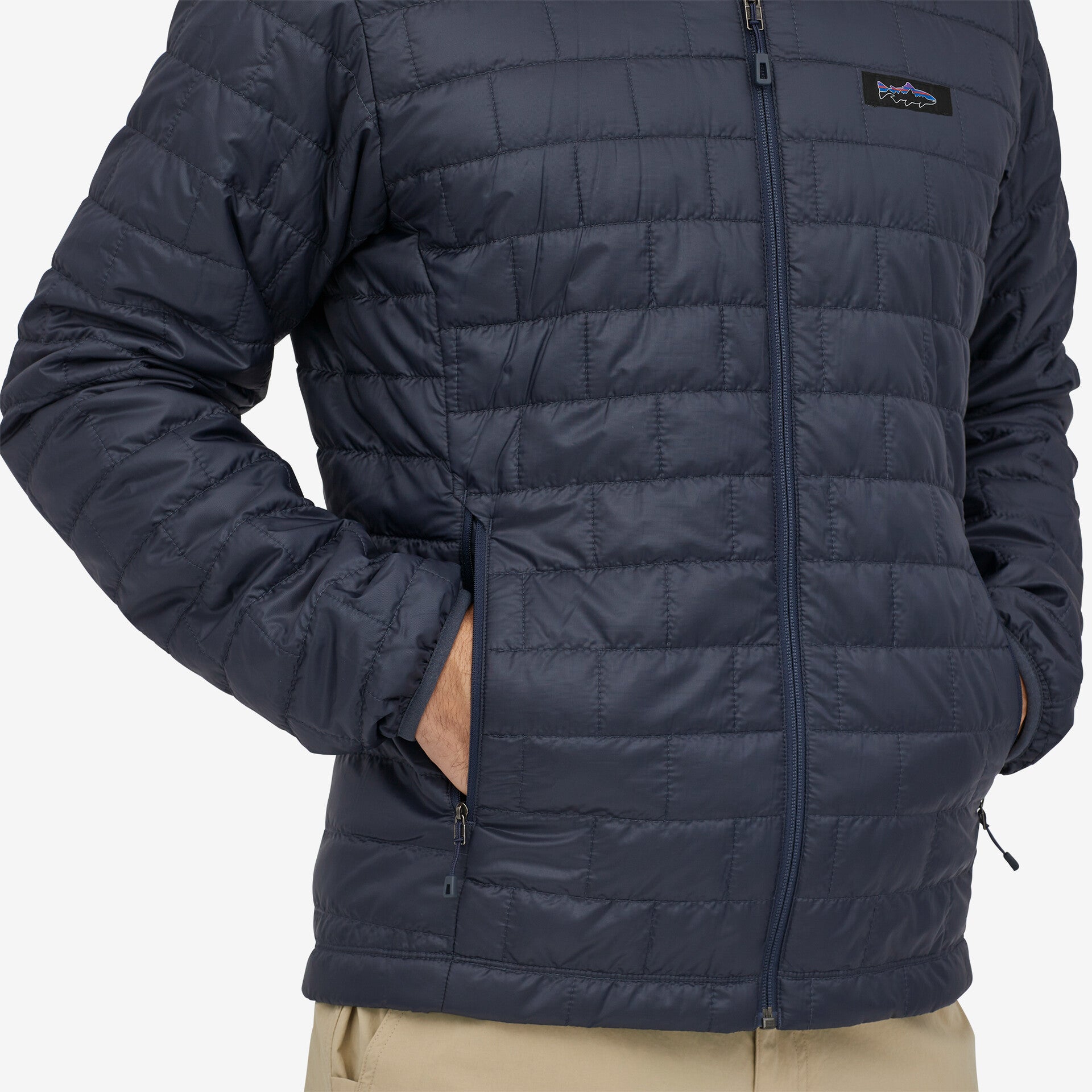 Patagonia M's Nano Puff Fitz Roy Trout Hoody