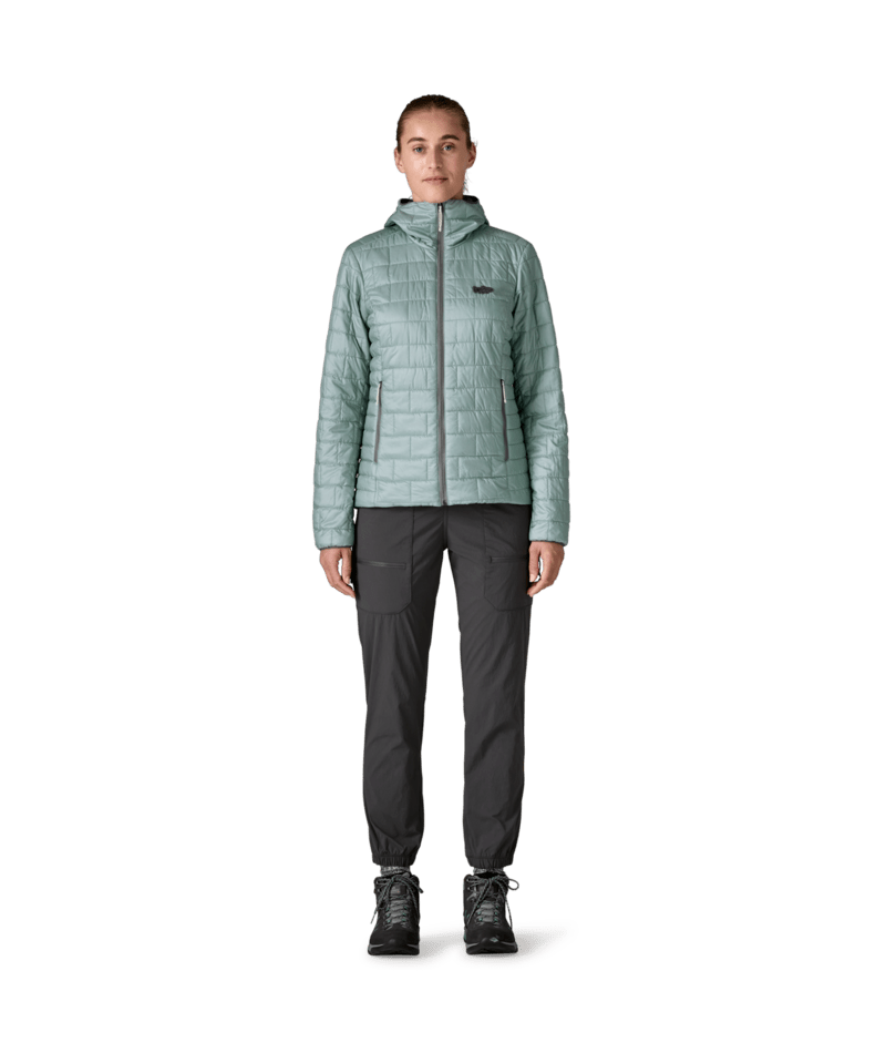 Patagonia Women's Nano Puff Fitz Roy Trout Hoody | Tailwaters Fly Fishing