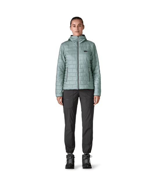 Patagonia Women's Nano Puff Fitz Roy Trout Hoody | Tailwaters Fly Fishing