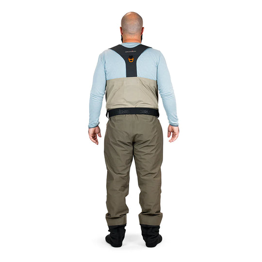 Grunden's Men's Boundary Zip Stockingfoot Wader | Tailwaters Fly Fishing