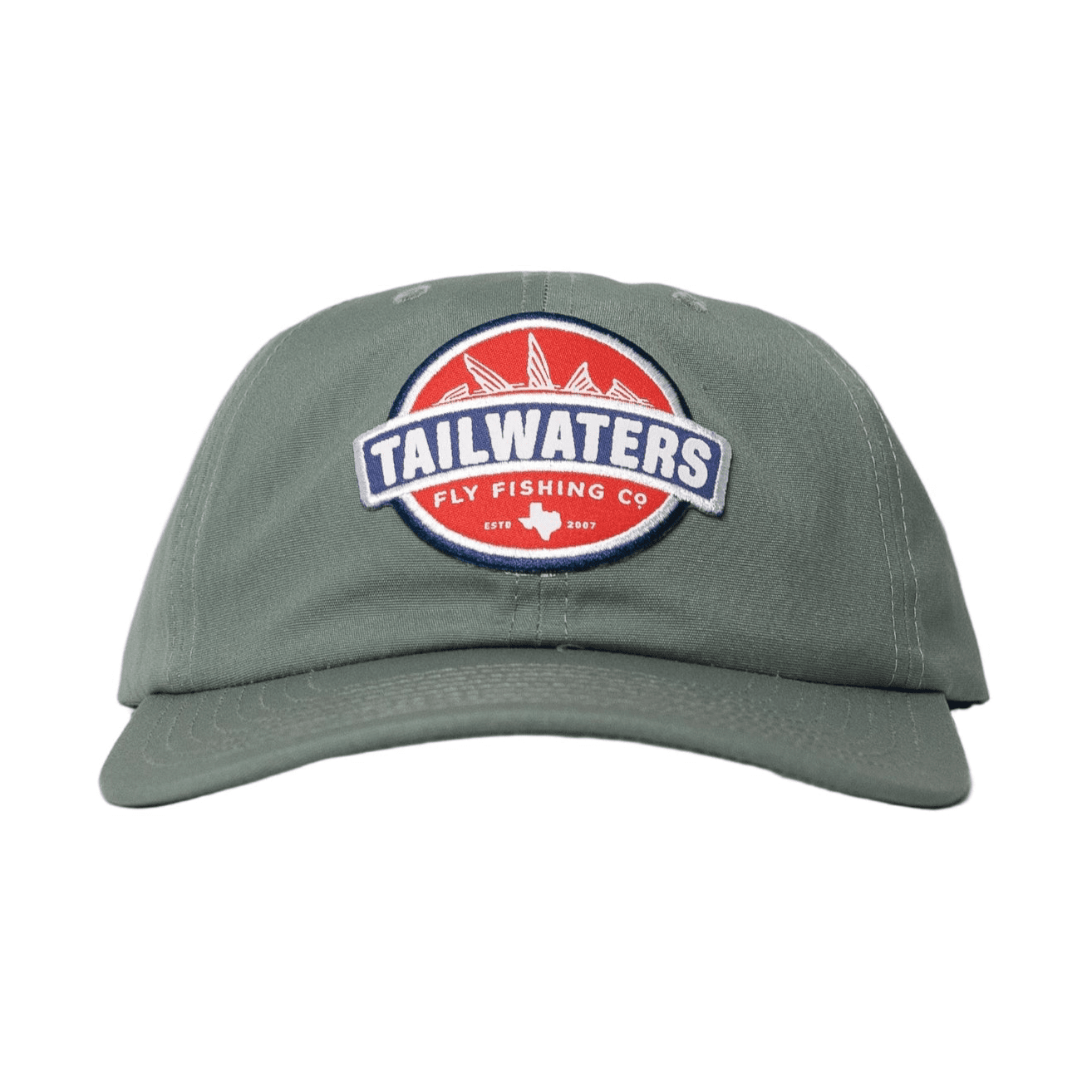 Tailwaters Fly Fishing Classic Logo Patch Dad Hat | Tailwaters Fly Fishing