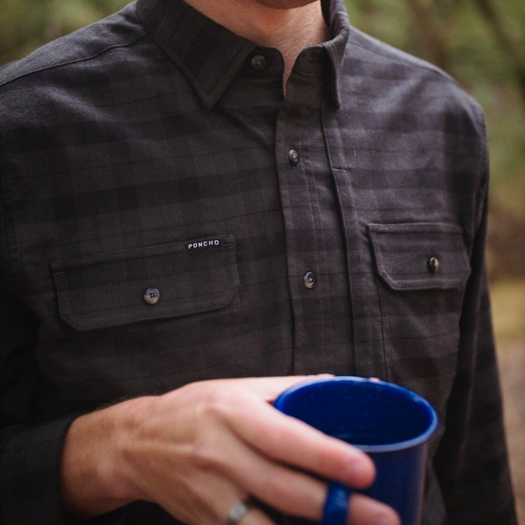 Poncho The Black Canyon Long Sleeve Shirt, view 8