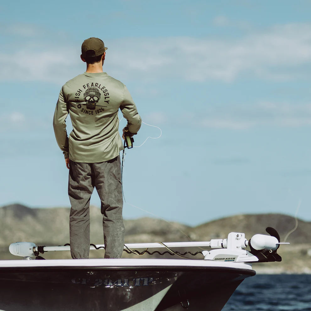 Grundens DeadStick LS Tech Tee | Tailwaters Fly Fishing