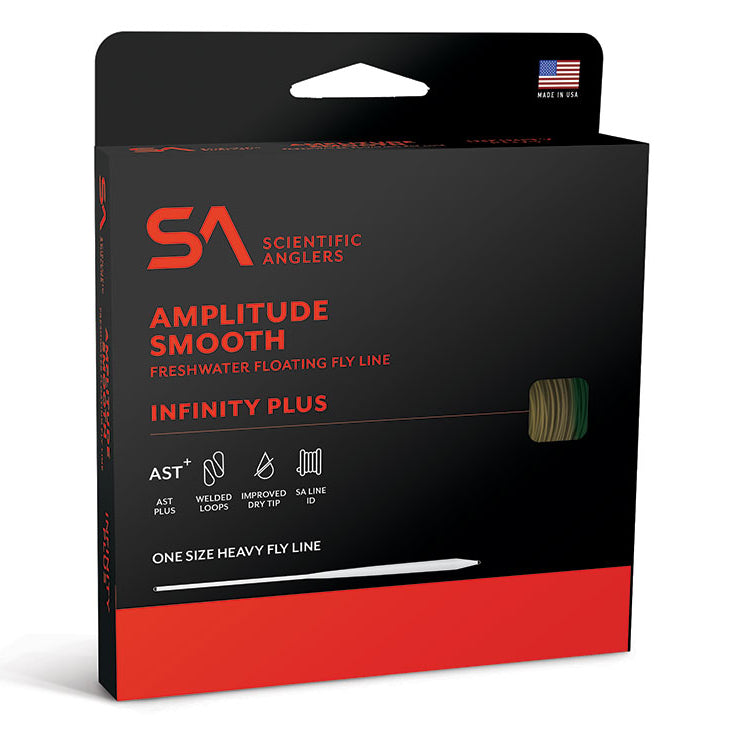 Scientific Anglers Amplitude Smooth Infinity Plus Taper Fly Line | Tailwaters Fly Fishing