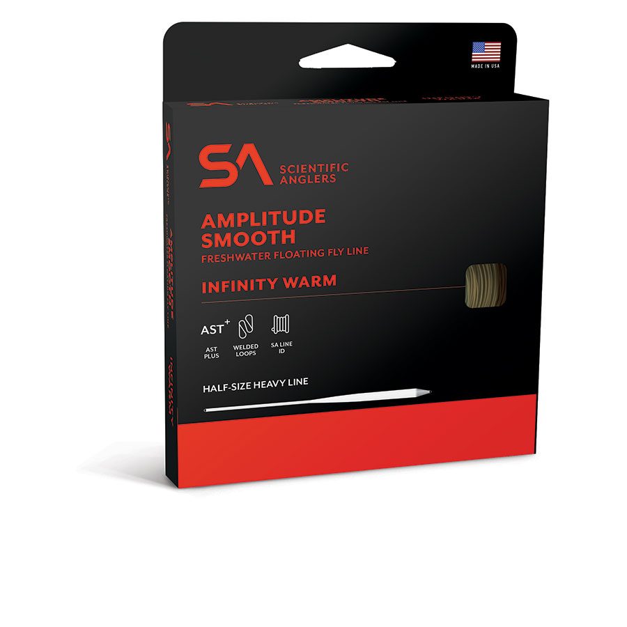 Scientific Anglers Amplitude Smooth Infinity Warm Taper Fly Line | Tailwaters Fly Fishing