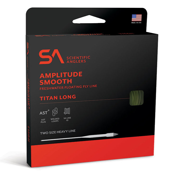 Scientific Anglers Amplitude Smooth Titan Long Taper Fly Line | Tailwaters Fly Fishing