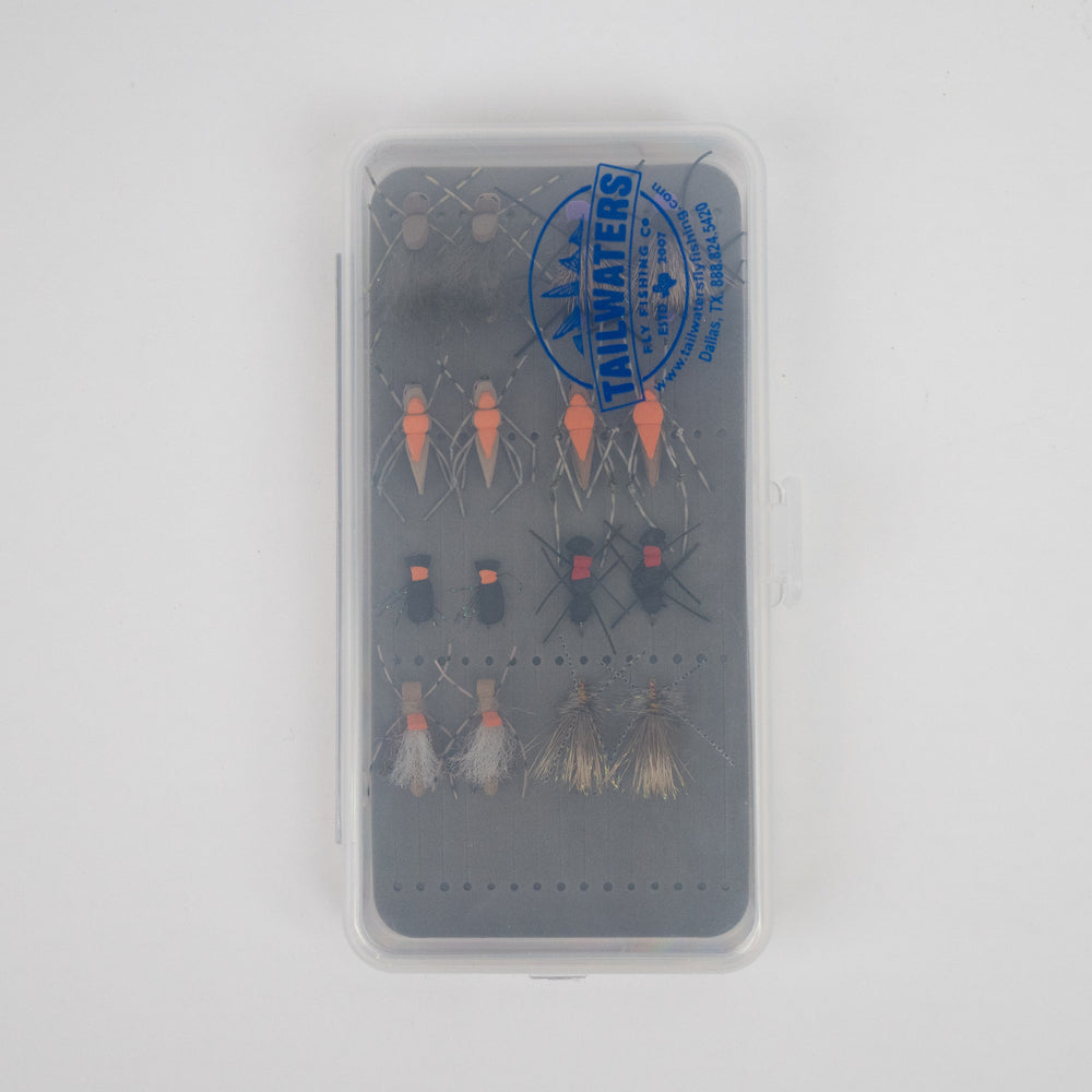 Arkansas Hopper Custom Fly Selection | Tailwaters Fly Fishing