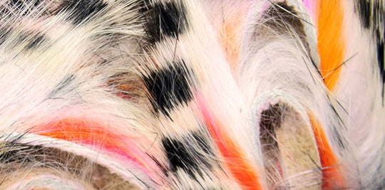 Hareline Black Barred Groovy Bunny Strips | Tailwaters Fly Fishing