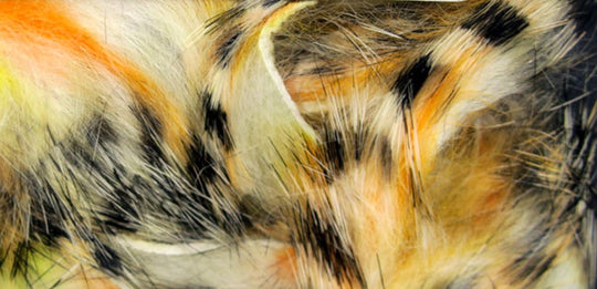 Hareline Black Barred Groovy Bunny Strips | Tailwaters Fly Fishing