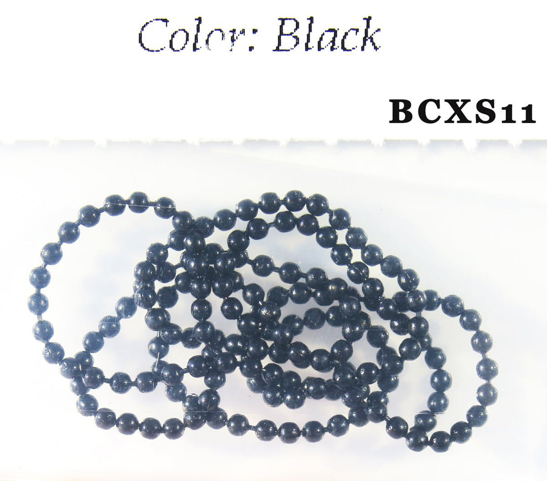 Hareline Bead Chain Eyes Extra Small | Tailwaters Fly Fishing