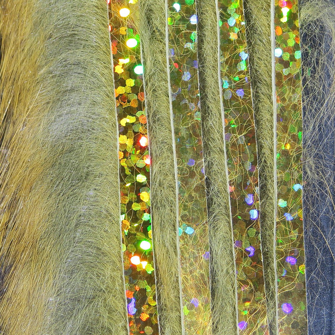 Hareline Bling Rabbit Strips | Tailwaters Fly Fishing