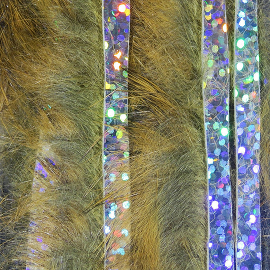 Hareline Bling Rabbit Strips | Tailwaters Fly Fishing