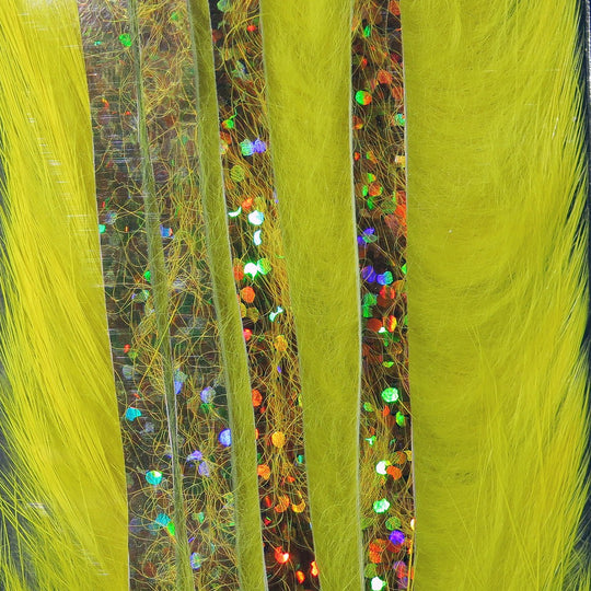 Hareline Bling Rabbit Strips