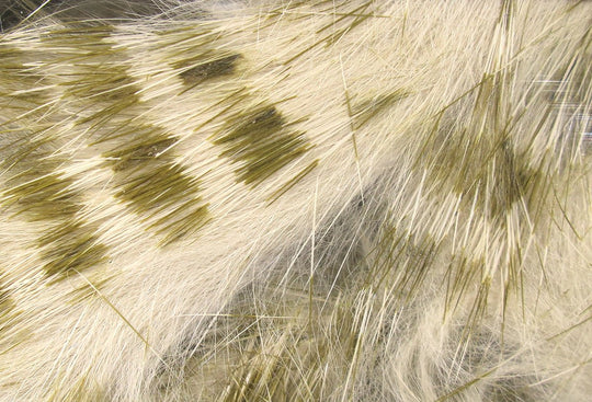 Hareline Olive Barred Magnum Rabbit Strips | Tailwaters Fly Fishing