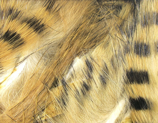 Hareline Black Barred Magnum Rabbit Strips