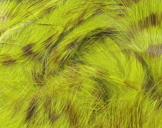 Hareline Olive Barred Magnum Rabbit Strips