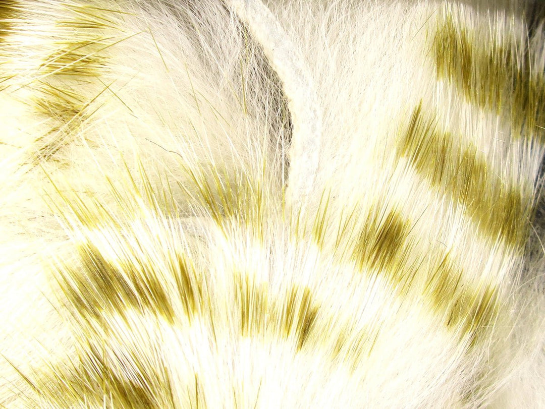 Hareline Olive Barred Magnum Rabbit Strips | Tailwaters Fly Fishing