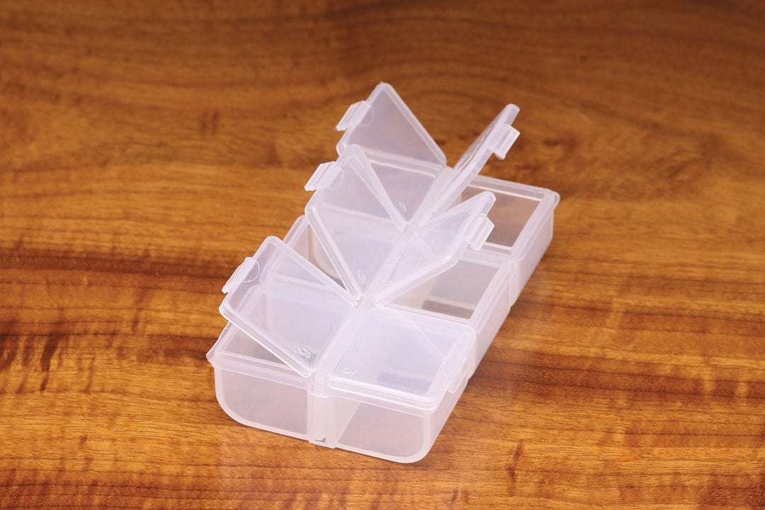 Hareline Flip Cap 6 Compartment Box | Tailwaters Fly Fishing