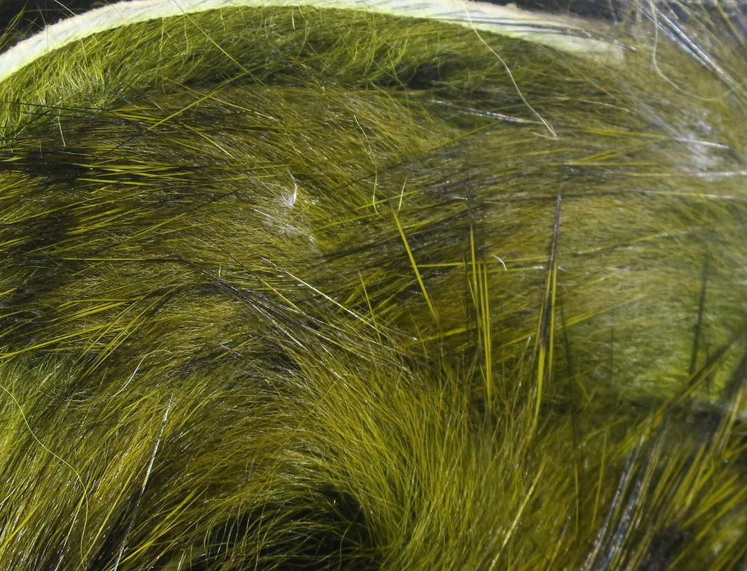Hareline Black Barred Rabbit Strips | Tailwaters Fly Fishing