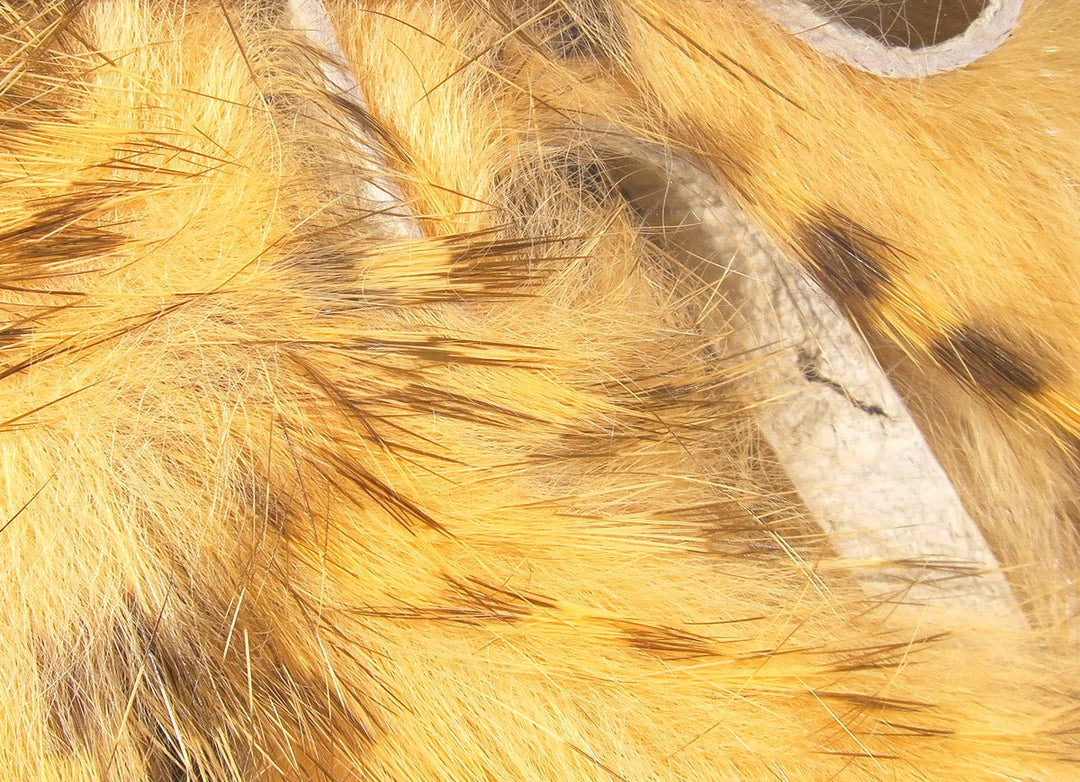 Hareline Brown Barred Rabbit Strips