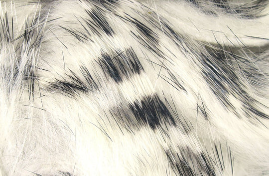 Hareline Black Barred Rabbit Strips | Tailwaters Fly Fishing