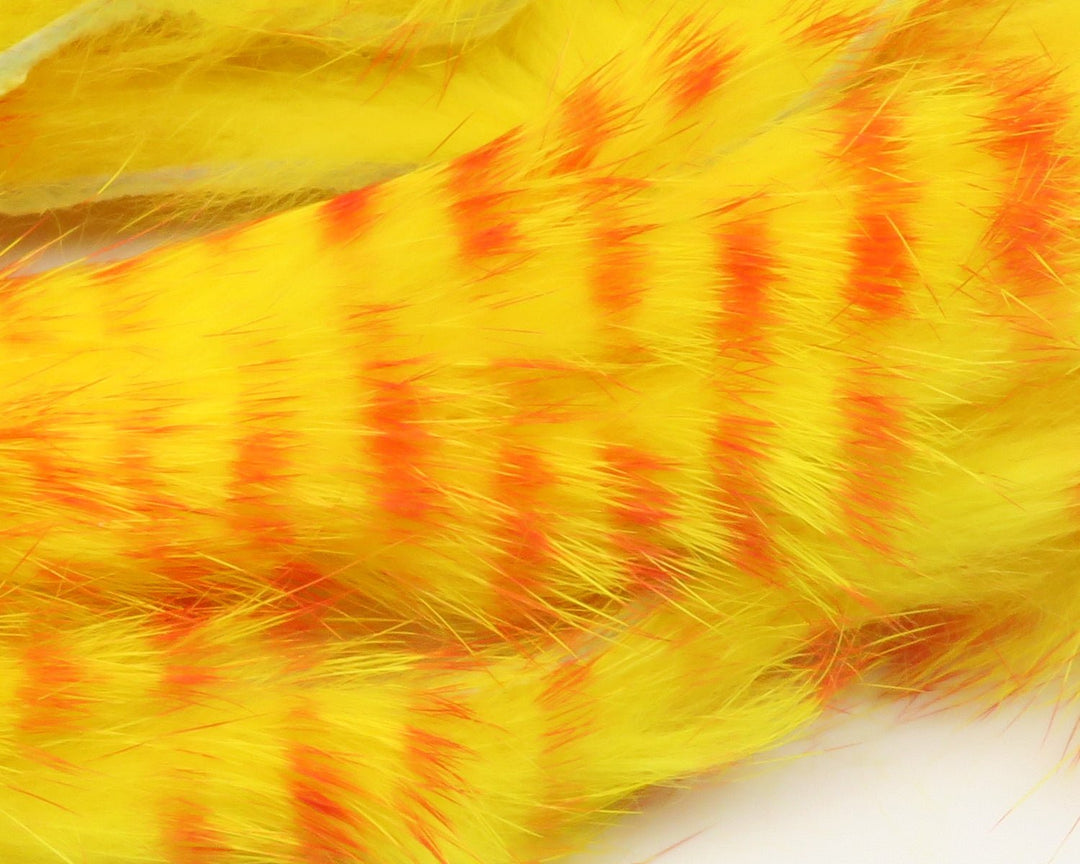 Hareline Red Barred Rabbit Strips | Tailwaters Fly Fishing