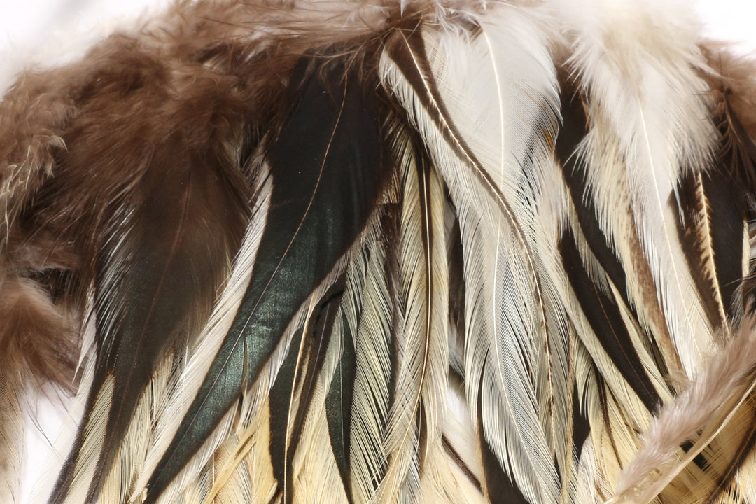 Hareline Badger Saddle Hackle 5-7" | Tailwaters Fly Fishing