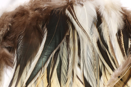 Hareline Badger Saddle Hackle 5-7" | Tailwaters Fly Fishing