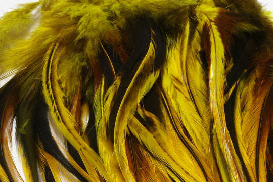 Hareline Badger Saddle Hackle 5-7" | Tailwaters Fly Fishing