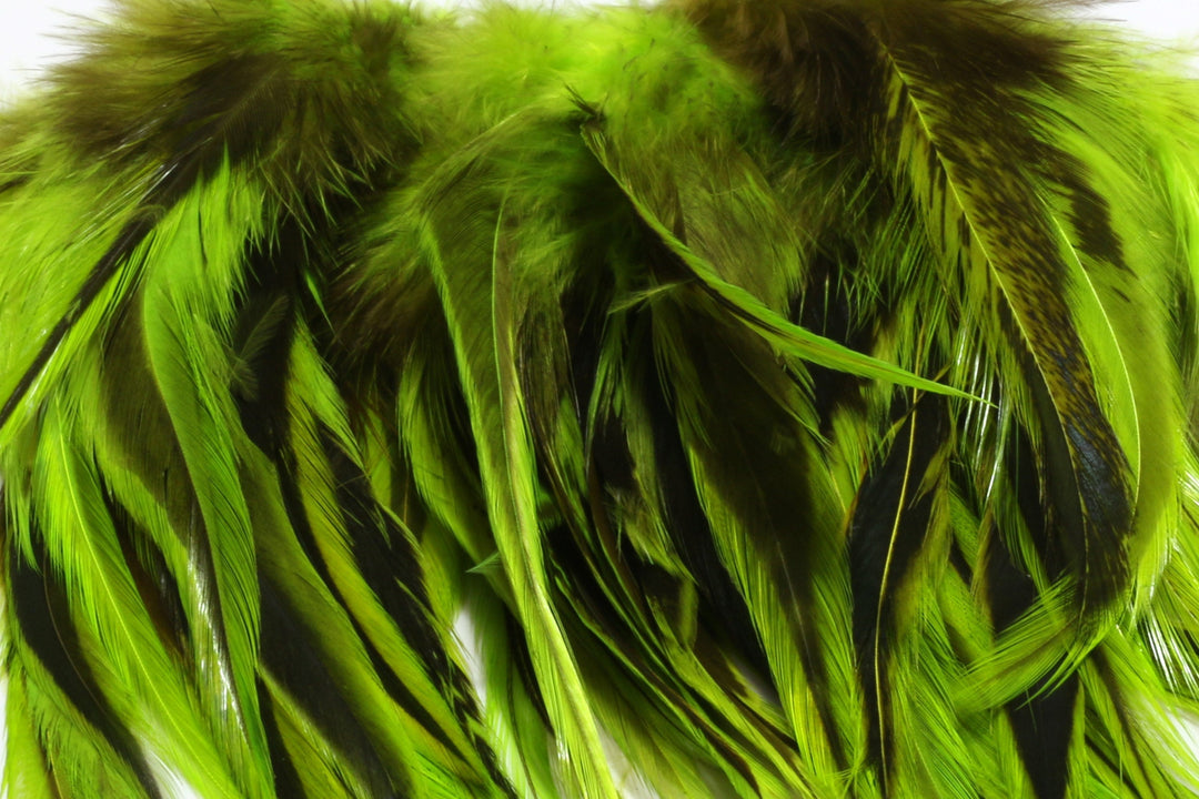 Hareline Badger Saddle Hackle 5-7" | Tailwaters Fly Fishing